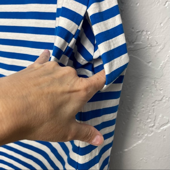 Tuckernuck Stella Striped T-shirt Dress in Blue/White S - Picture 5 of 9